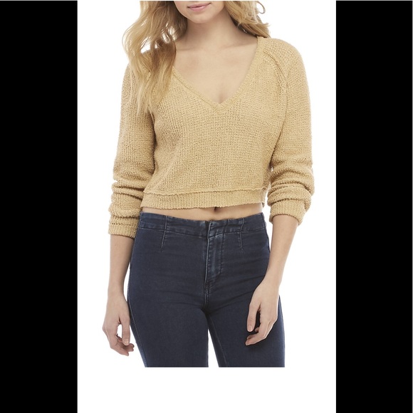 Free People Sweaters - Free People High Low V Neck Sweater